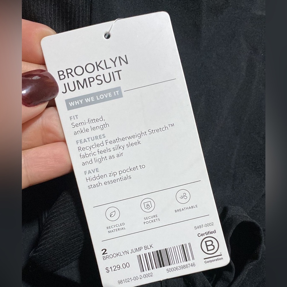 ATHLETA Brooklyn Jumpsuit // Black - Picture 15 of 16